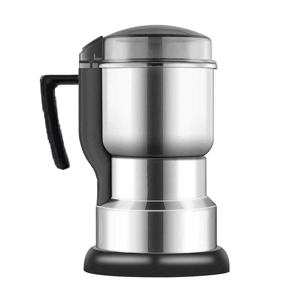 (image for) 400W Multifunctional Electric Coffee Grinder Adjustable Grinding Levels Stainless Steel for Coffee Beans Spices Nuts Home Kitchen 35,000 RPM